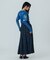 JACQUARD TUCK LONG SKIRT