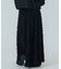 JACQUARD TUCK LONG SKIRT