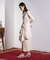 LACEUP CUT DRESS