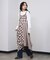 MIXED CHECK DRESS