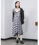 MIXED CHECK DRESS