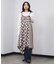 MIXED CHECK DRESS