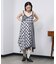 MIXED CHECK DRESS