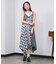 MIXED CHECK DRESS