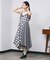 MIXED CHECK DRESS