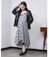 MIXED CHECK DRESS