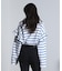 FRILL STRIPE L/S TOP