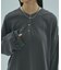 RIB HENRY NECK PULLOVER