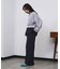 LAME RUFFLE SLEEVE SWEAT