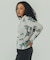 FLOWER PRINT WAFFLE TOP