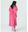SLIT NECK S/S DRESS