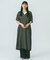 SLIT NECK S/S DRESS
