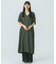 SLIT NECK S/S DRESS