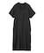 SLIT NECK S/S DRESS