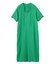 SLIT NECK S/S DRESS