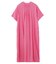 SLIT NECK S/S DRESS
