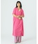 SLIT NECK S/S DRESS
