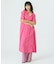 SLIT NECK S/S DRESS