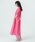 SLIT NECK S/S DRESS