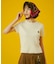 MARY QUANT CABLE HALF SLEEVE KNIT