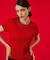 MARY QUANT CABLE HALF SLEEVE KNIT