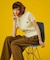 MARY QUANT CABLE HALF SLEEVE KNIT