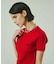 MARY QUANT CABLE HALF SLEEVE KNIT