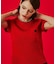 MARY QUANT CABLE HALF SLEEVE KNIT
