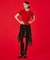 MARY QUANT CABLE HALF SLEEVE KNIT