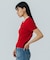MARY QUANT CABLE HALF SLEEVE KNIT