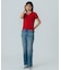 MARY QUANT CABLE HALF SLEEVE KNIT