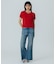 MARY QUANT CABLE HALF SLEEVE KNIT