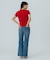 MARY QUANT CABLE HALF SLEEVE KNIT