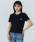 MARY QUANT CABLE HALF SLEEVE KNIT