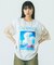 DAISY SLEEVE GRAPHIC TEE