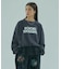 LACE HEM SWEATSHIRT