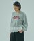 LACE HEM SWEATSHIRT