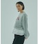 LACE HEM SWEATSHIRT