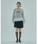 LACE HEM SWEATSHIRT
