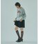 LACE HEM SWEATSHIRT