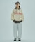 MESSAGE LOGO JACQUARD KNIT