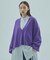V-NECK SWEATSHIRT