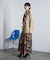 PRINT GATHERED SKIRT