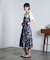 PRINT GATHERED SKIRT