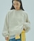 SHEER PANEL SWEAT SHIRT