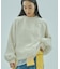 SHEER PANEL SWEAT SHIRT