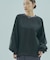 SHEER PANEL SWEAT SHIRT