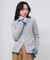 RUFFLED KNIT CARDIGAN
