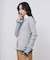RUFFLED KNIT CARDIGAN