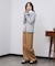 RUFFLED KNIT CARDIGAN